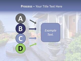 Interior Of The Entrance To The House PowerPoint Template