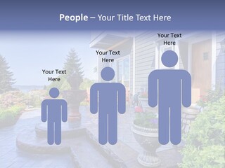 Interior Of The Entrance To The House PowerPoint Template