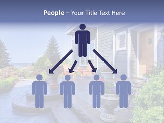 Interior Of The Entrance To The House PowerPoint Template