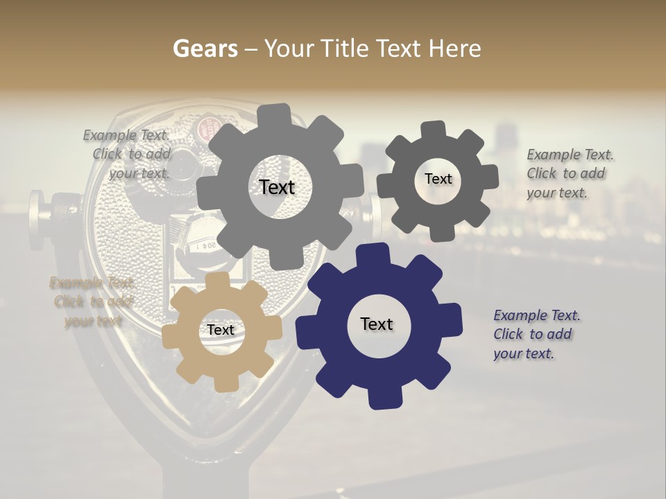 Telescope Observation PowerPoint Template