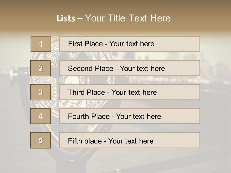Telescope Observation PowerPoint Template