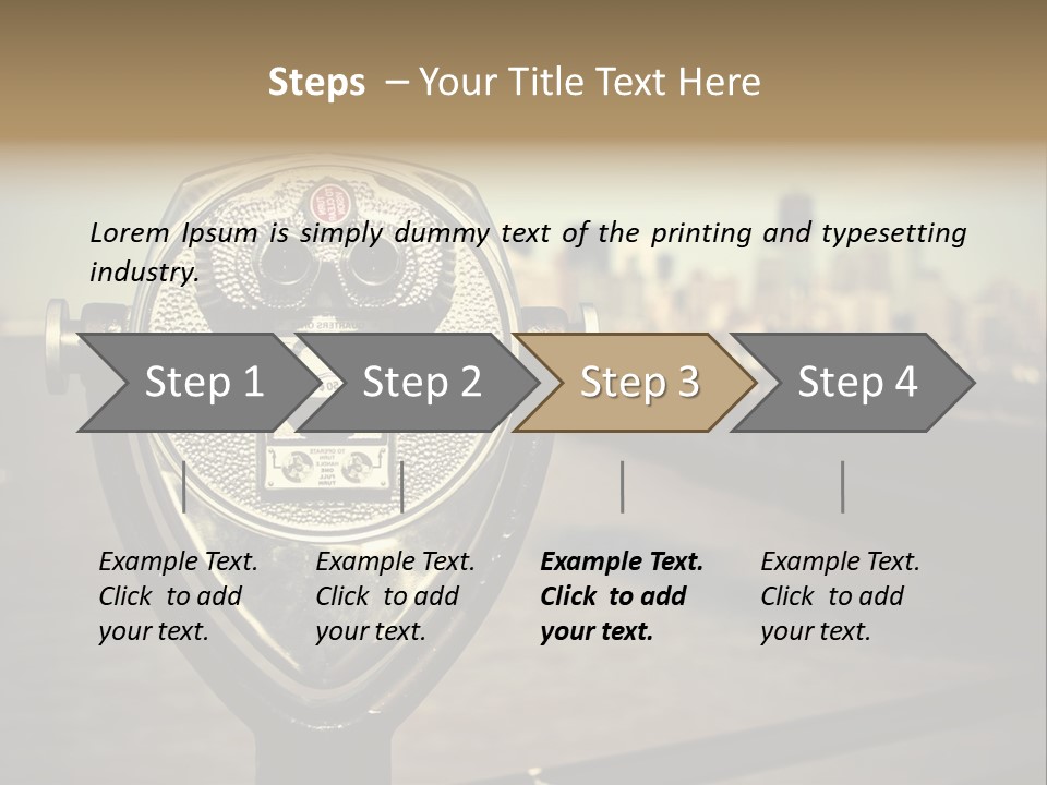 Telescope Observation PowerPoint Template