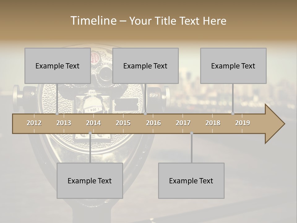 Telescope Observation PowerPoint Template