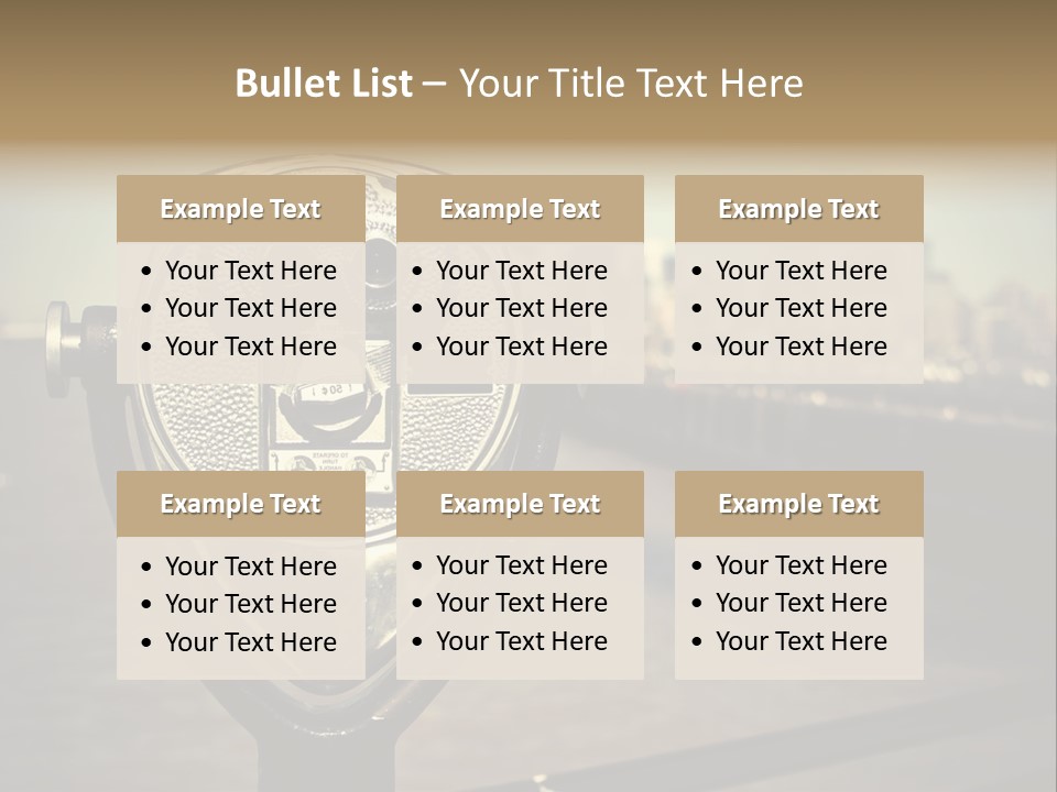 Telescope Observation PowerPoint Template