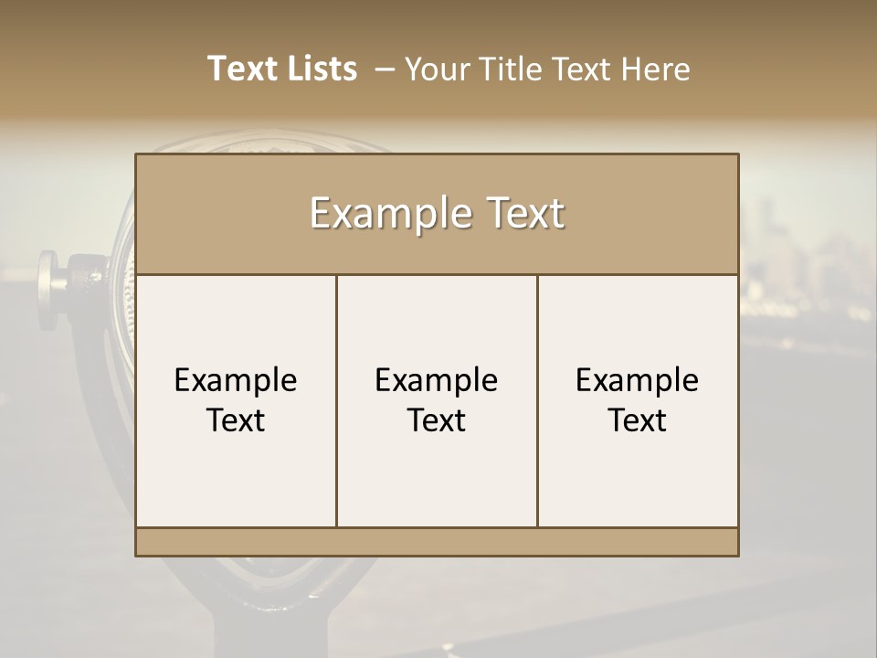 Telescope Observation PowerPoint Template