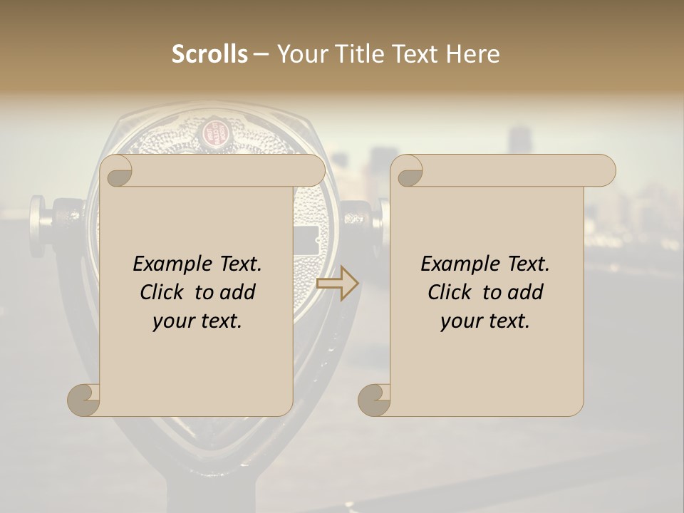 Telescope Observation PowerPoint Template