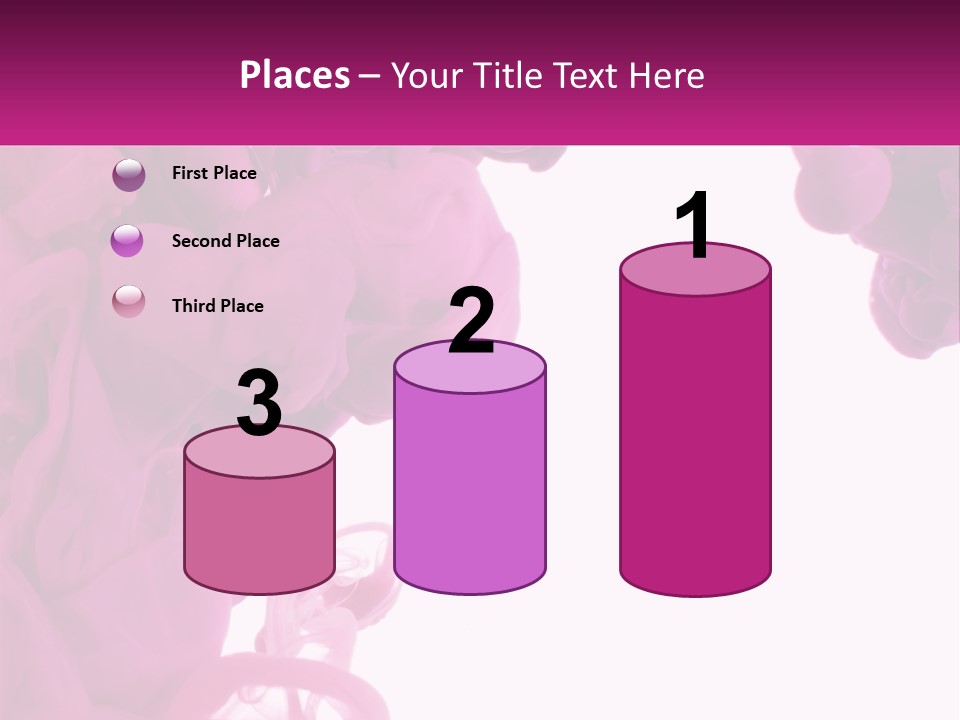 Pink Smoke PowerPoint Template