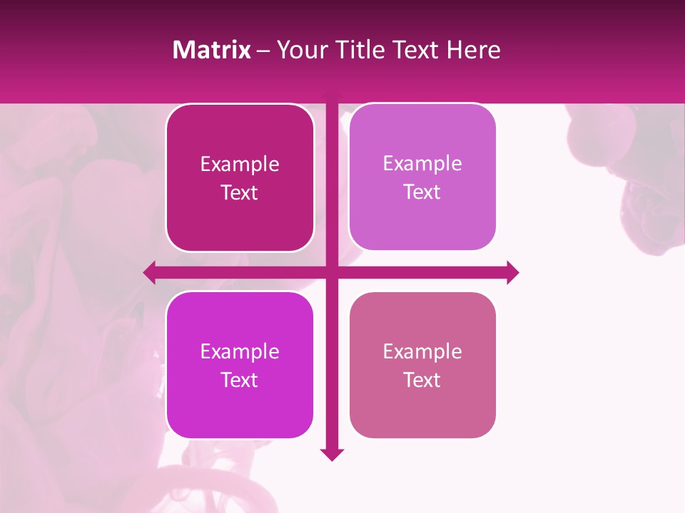 Pink Smoke PowerPoint Template