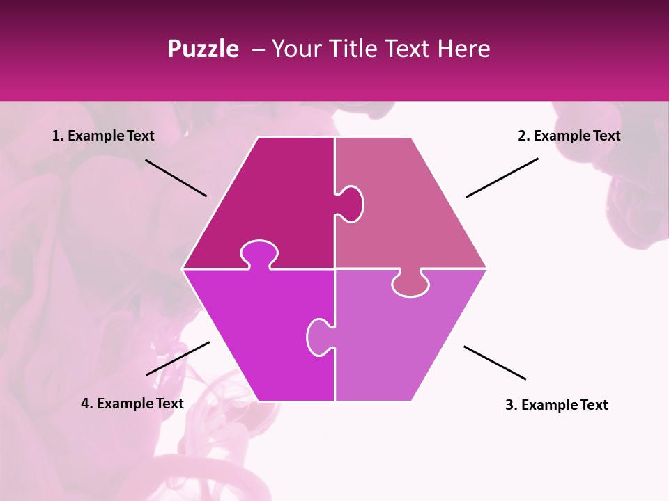 Pink Smoke PowerPoint Template