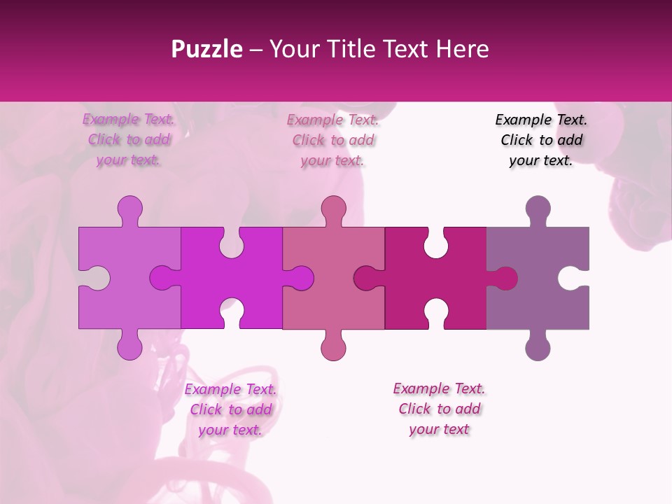 Pink Smoke PowerPoint Template