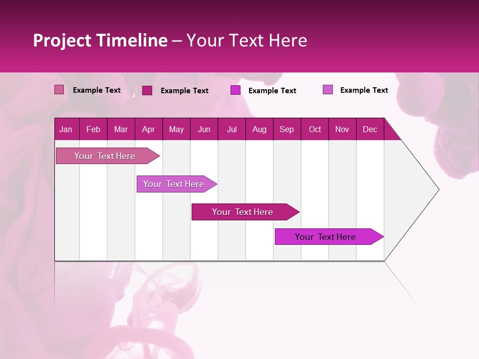 Pink Smoke PowerPoint Template