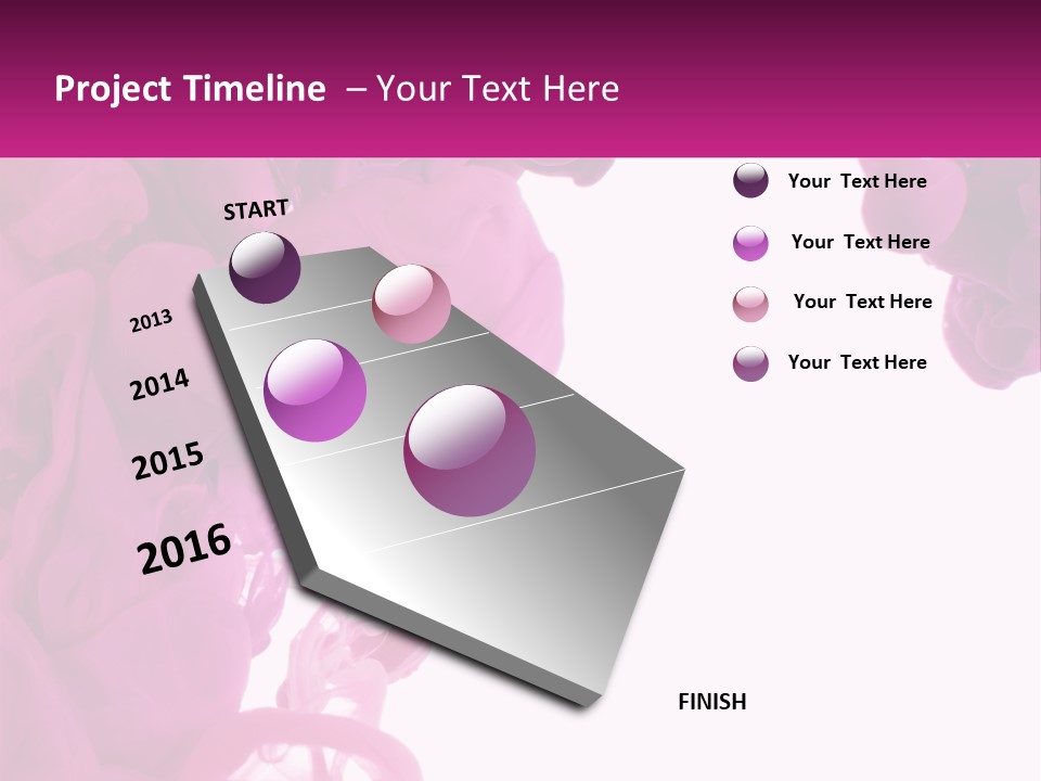 Pink Smoke PowerPoint Template