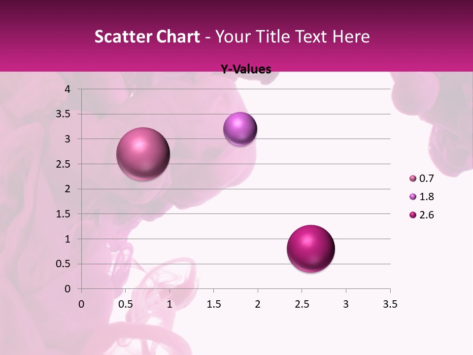 Pink Smoke PowerPoint Template