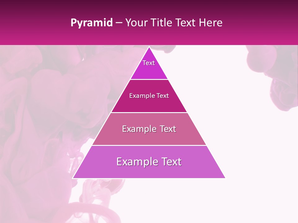 Pink Smoke PowerPoint Template
