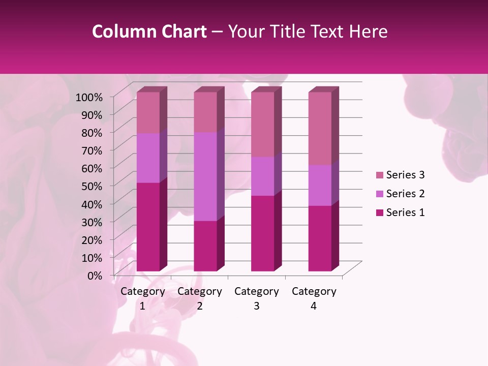 Pink Smoke PowerPoint Template