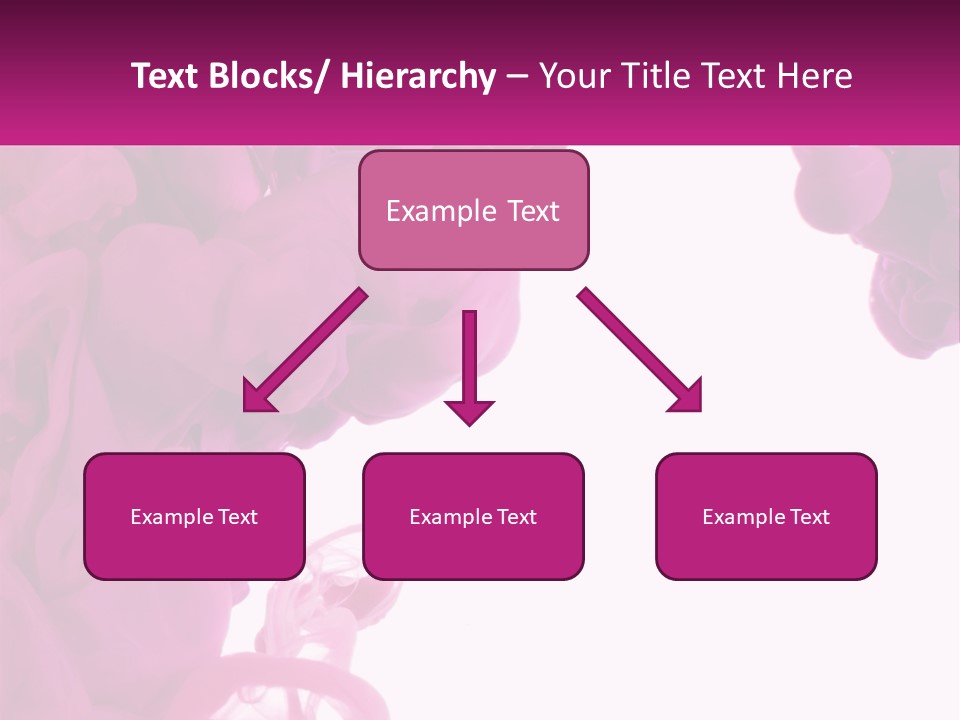 Pink Smoke PowerPoint Template