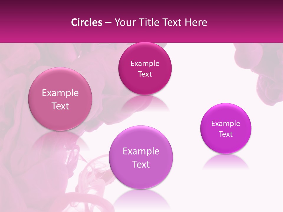 Pink Smoke PowerPoint Template