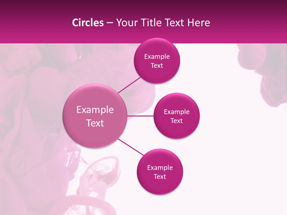 Pink Smoke PowerPoint Template