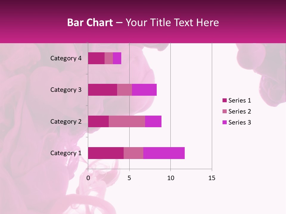 Pink Smoke PowerPoint Template