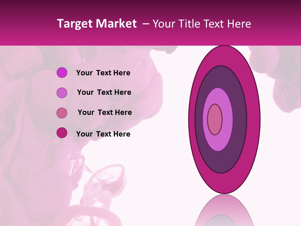 Pink Smoke PowerPoint Template