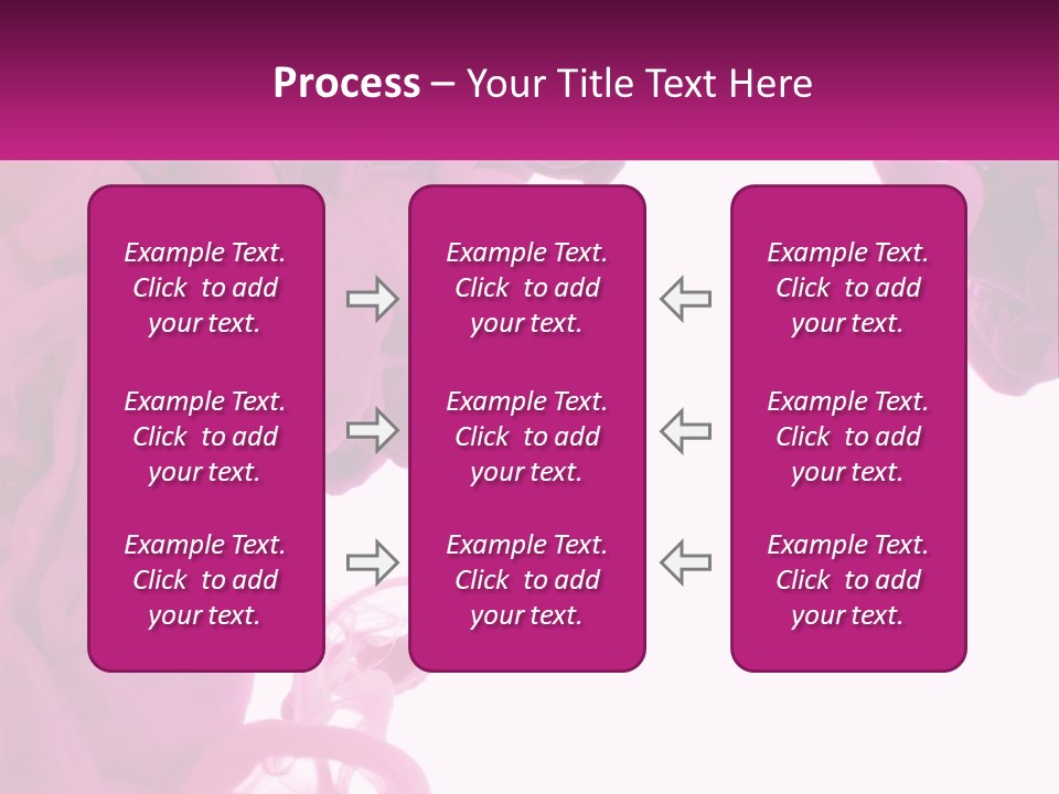 Pink Smoke PowerPoint Template