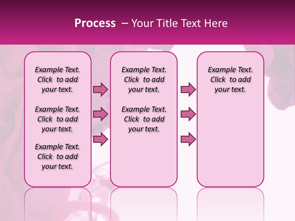 Pink Smoke PowerPoint Template
