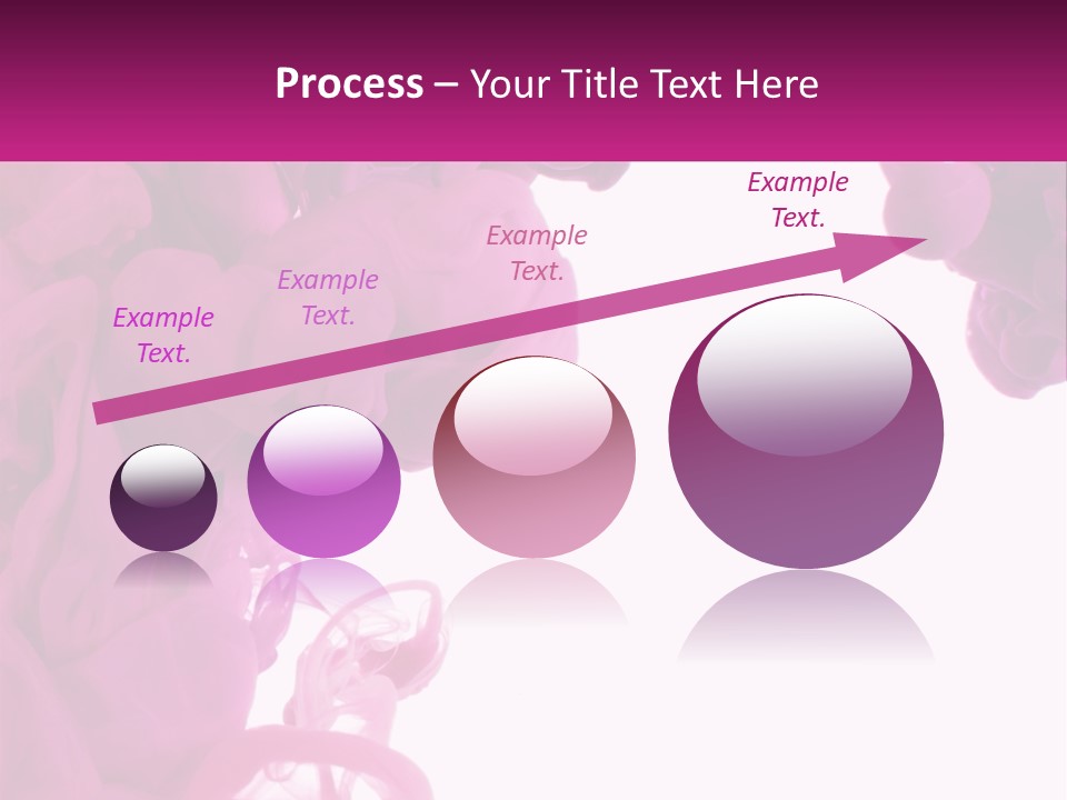Pink Smoke PowerPoint Template