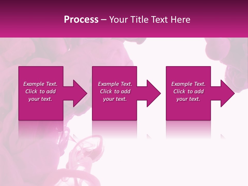 Pink Smoke PowerPoint Template