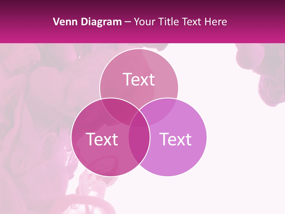 Pink Smoke PowerPoint Template