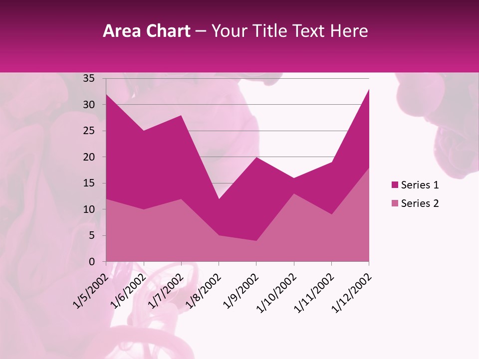 Pink Smoke PowerPoint Template