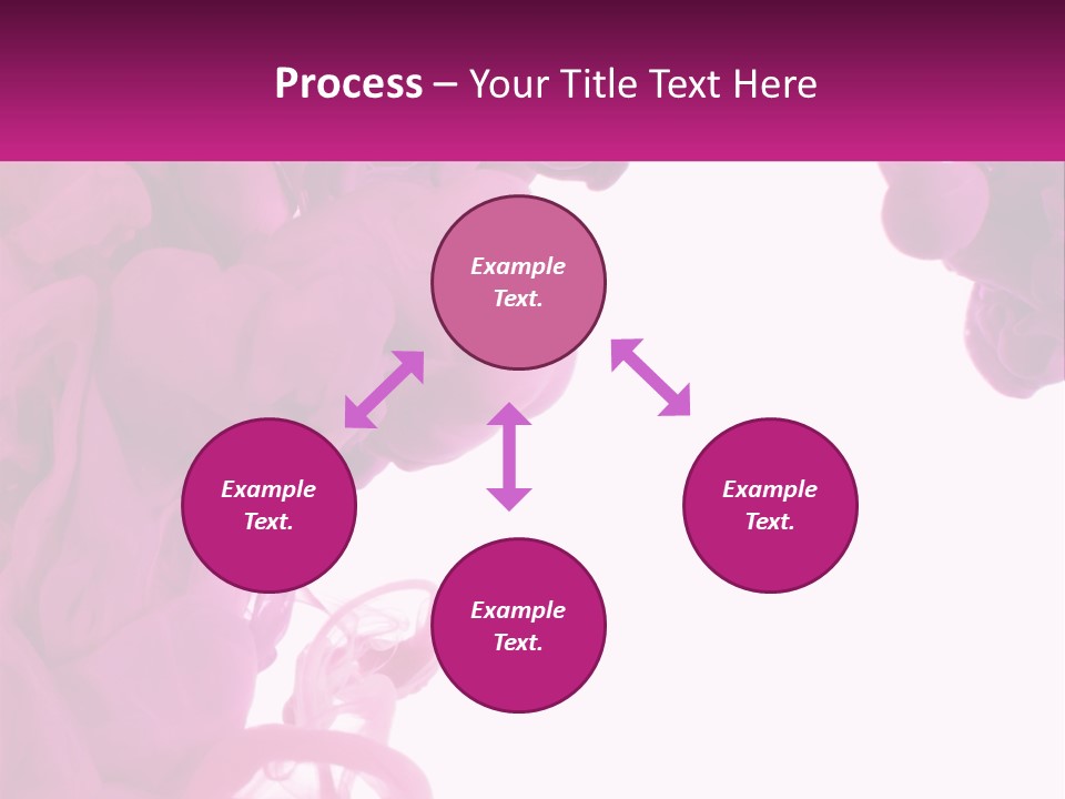 Pink Smoke PowerPoint Template