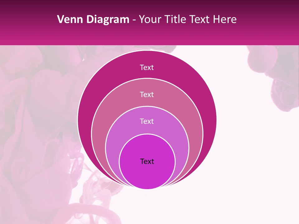 Pink Smoke PowerPoint Template