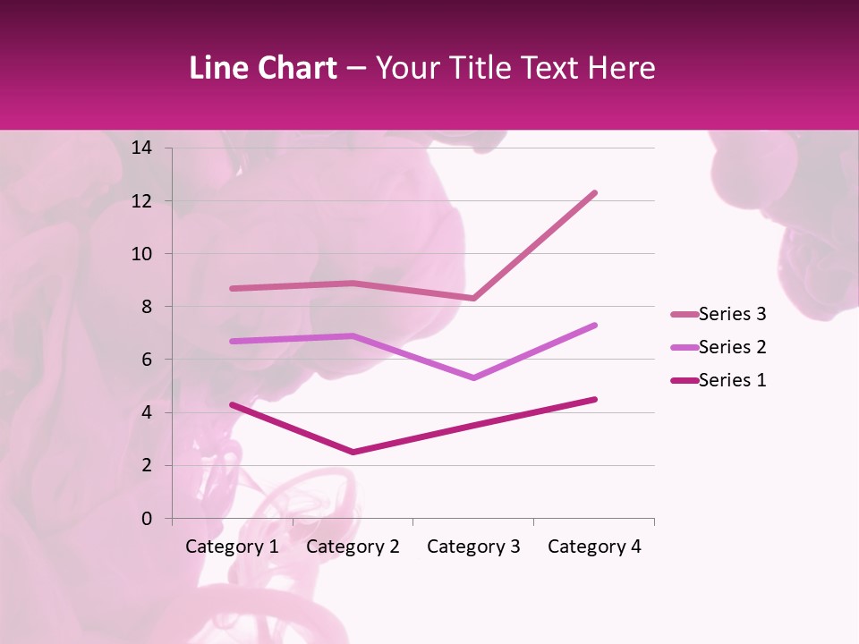 Pink Smoke PowerPoint Template