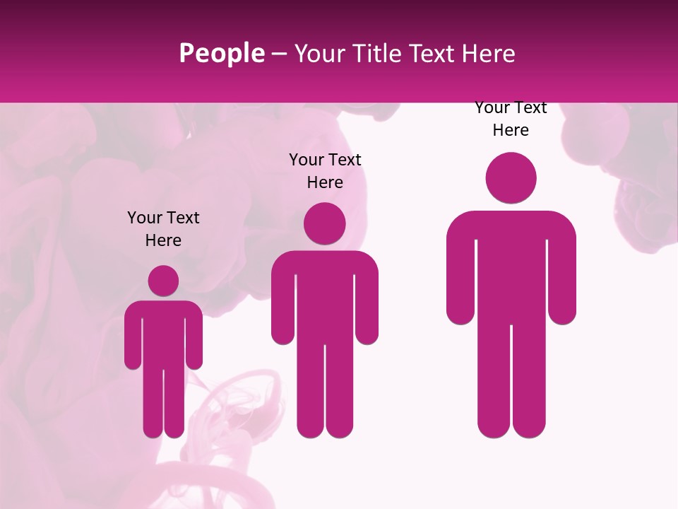 Pink Smoke PowerPoint Template