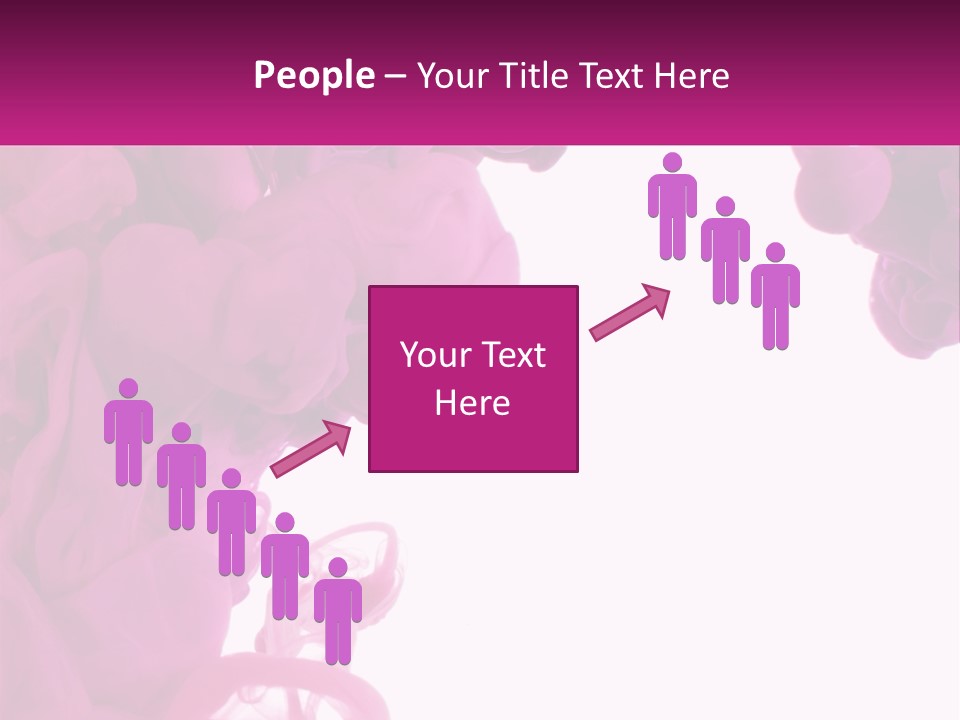 Pink Smoke PowerPoint Template
