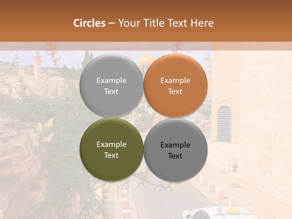 Taxi In Jerusalem PowerPoint Template