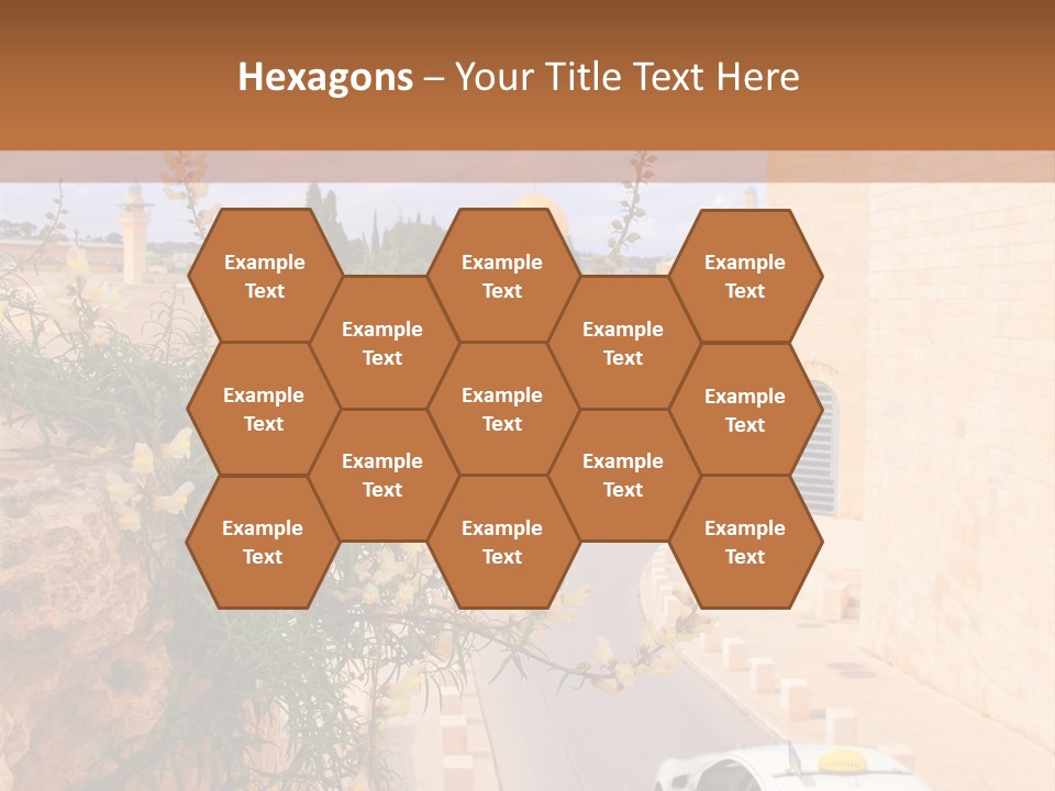 Taxi In Jerusalem PowerPoint Template