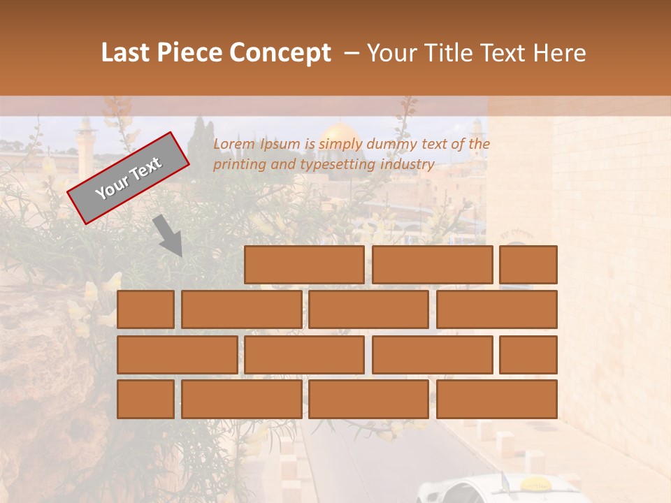 Taxi In Jerusalem PowerPoint Template