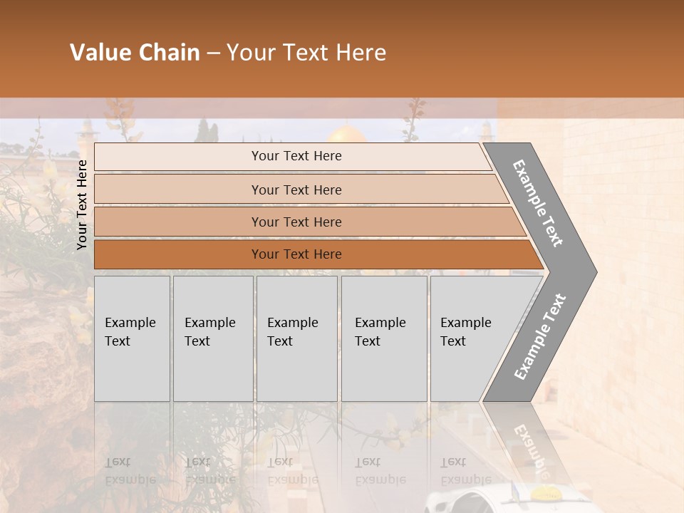 Taxi In Jerusalem PowerPoint Template