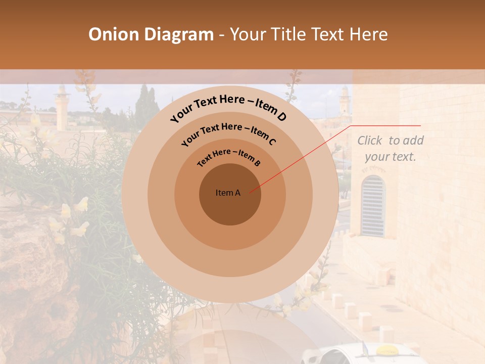 Taxi In Jerusalem PowerPoint Template