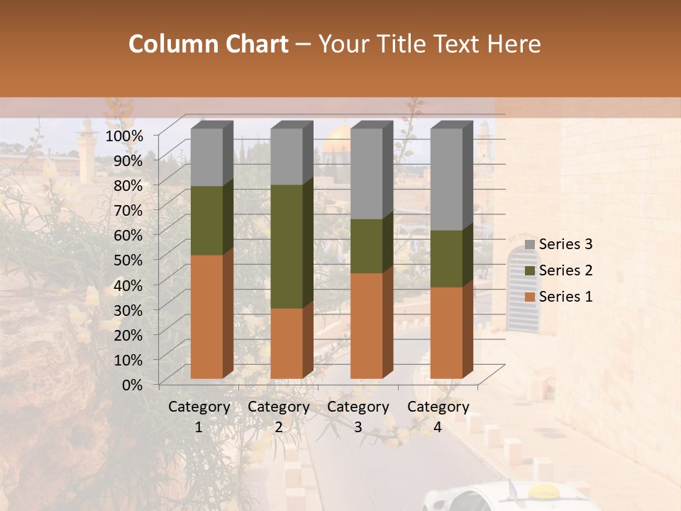 Taxi In Jerusalem PowerPoint Template