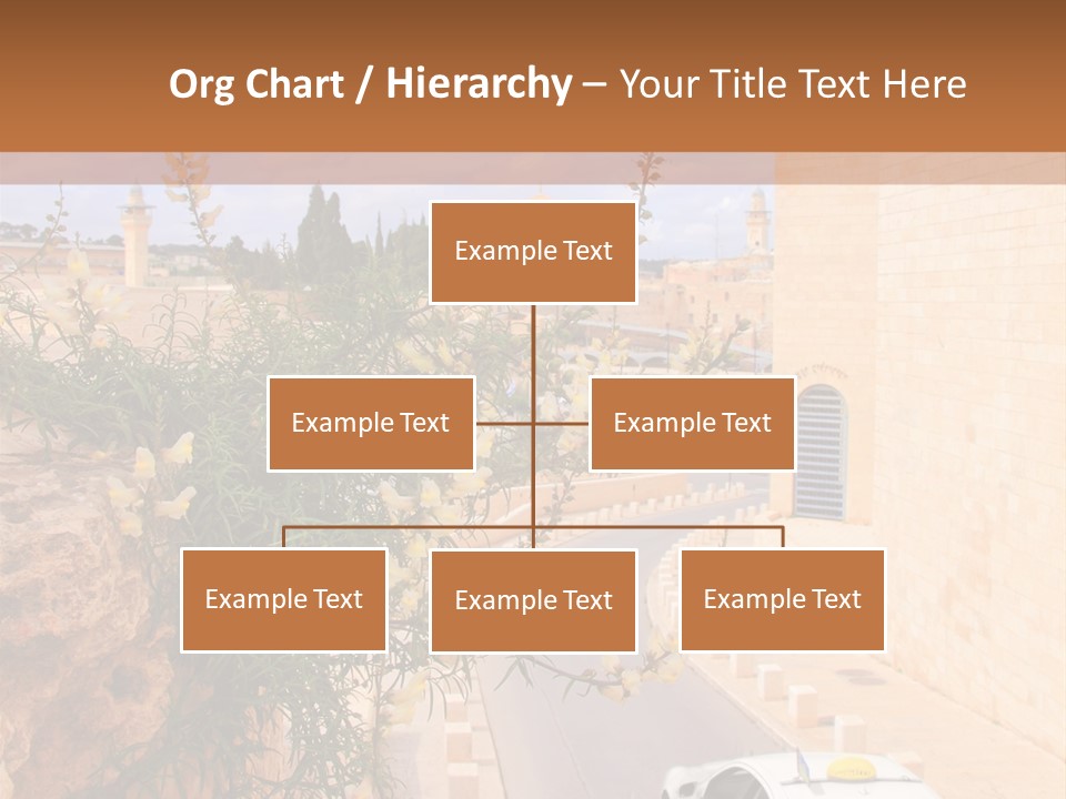 Taxi In Jerusalem PowerPoint Template