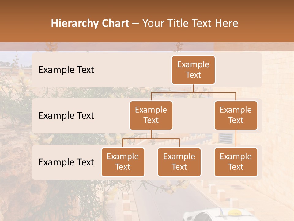 Taxi In Jerusalem PowerPoint Template