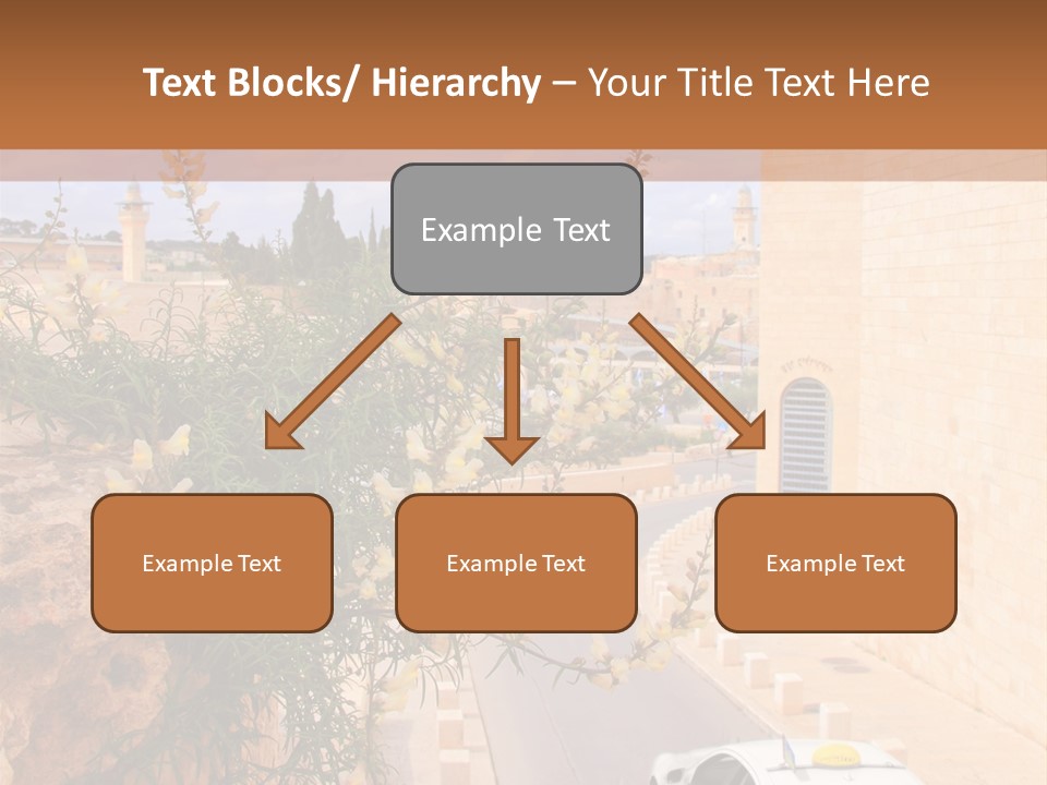 Taxi In Jerusalem PowerPoint Template