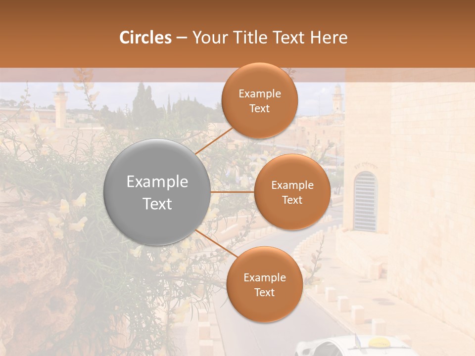 Taxi In Jerusalem PowerPoint Template