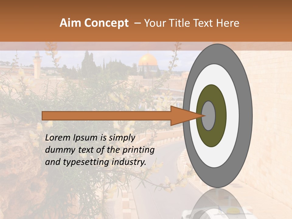 Taxi In Jerusalem PowerPoint Template