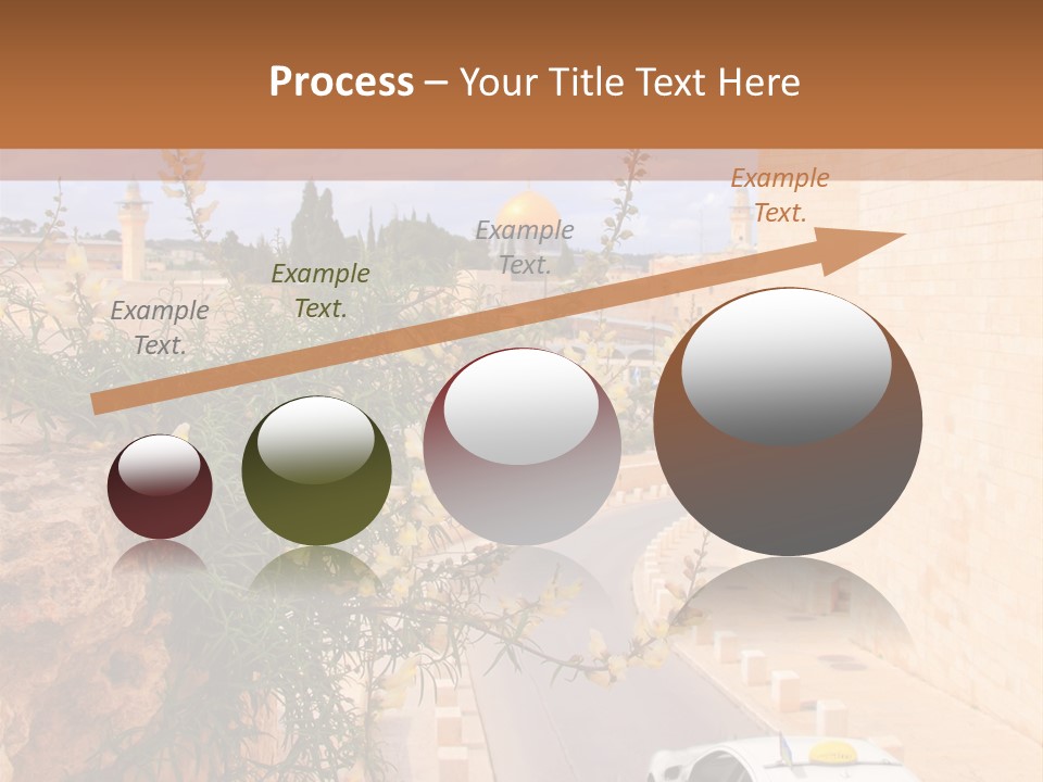 Taxi In Jerusalem PowerPoint Template
