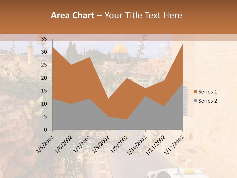 Taxi In Jerusalem PowerPoint Template
