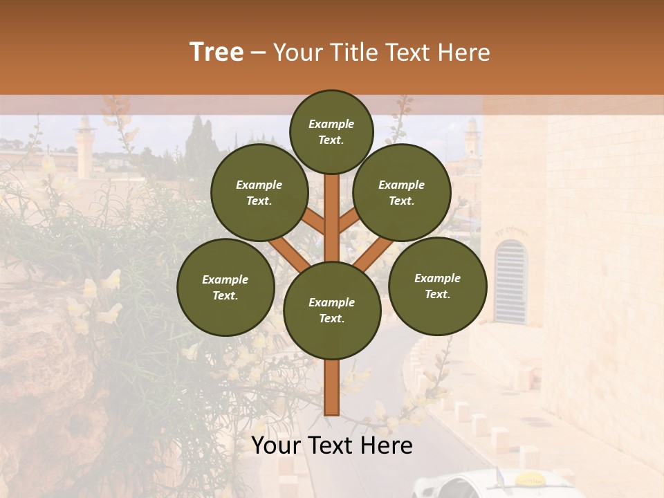 Taxi In Jerusalem PowerPoint Template