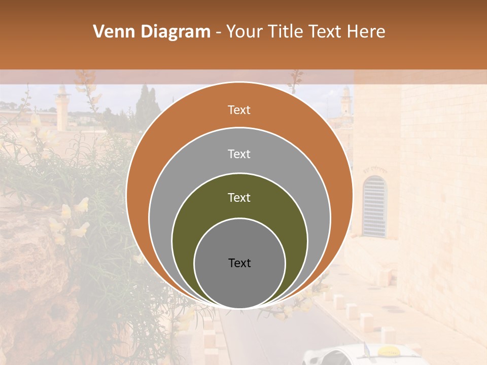 Taxi In Jerusalem PowerPoint Template